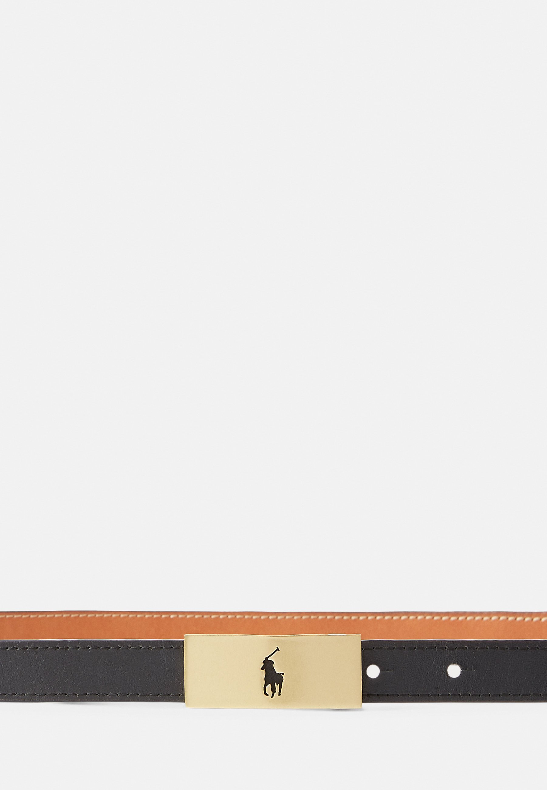 Polo Ralph Lauren POLO ID REVERSIBLE VACHETTA LEATHER BELT