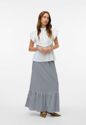 Vero Moda VMCHECK - Gonna lunga - black