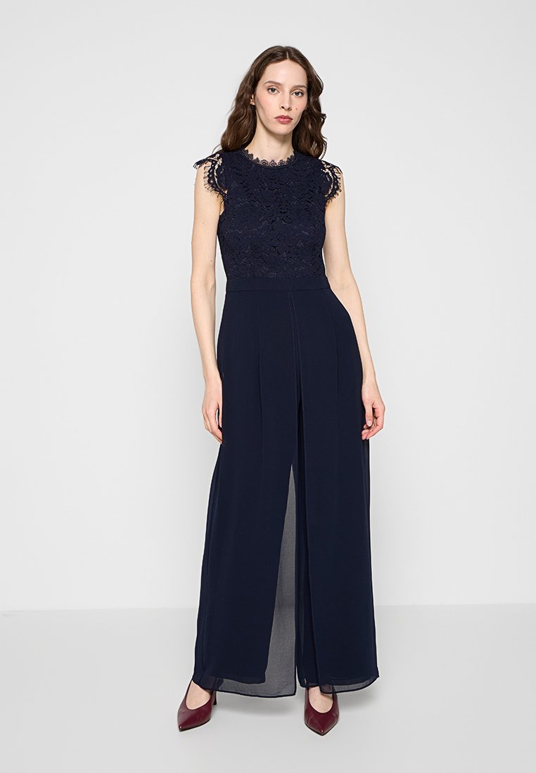 Apart Glamour Jumpsuit donkerblauw