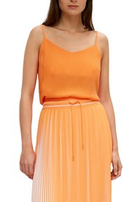 comma casual identity MIT SPAGHETTITRÄGERN - Top - orange