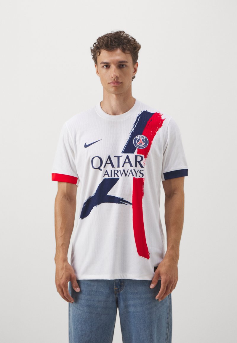 Nike Performance - PARIS ST GERMAIN NIKE ADV JERSEY SHORT SLEEVES MATCH AWAY - Squadra - white/midnight navy, Ingrandire