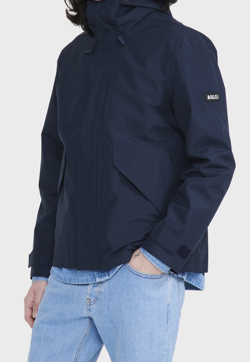 Aigle Tunn jacka - dark blue