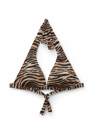 Bikini-Top - animal-print y stampa tiger savana