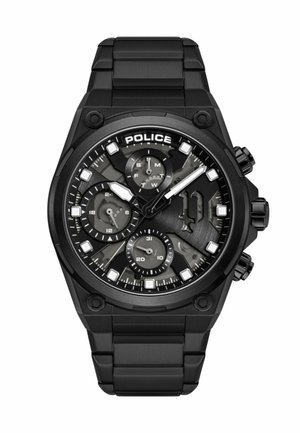Chronograph - silver-coloured/schwarz