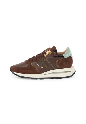 Philippe Model, TROPEZ HAUTE LOW WOMAN - Sneakers basse - brun