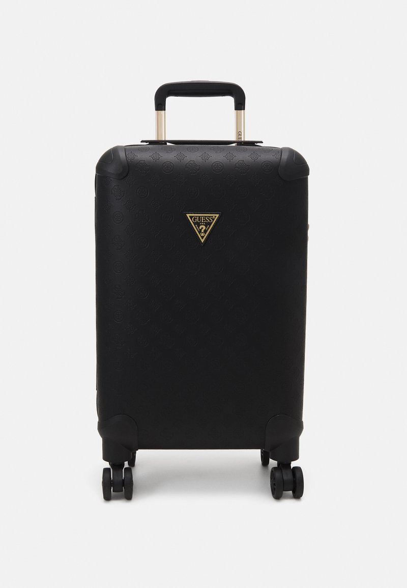 Guess WILDER WHEELER Wheeled Suitcase Black Zalando ie guess-wilder-wheeler-wheeled-suitcase-black-zalando-ie