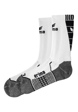 Erima TEAMSPORT TEXTIL - SHORT TRAININGS - Sportsstrømper - weissschwarz