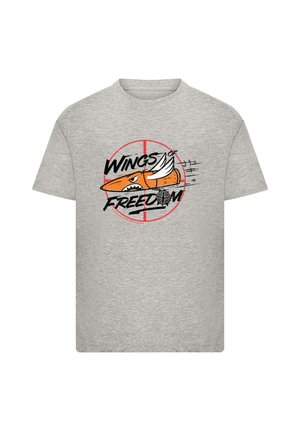 SNIPER ELITE 3 WINGS OF FREEDOM ACHIEVEMENT - T-Shirt print - heather grey