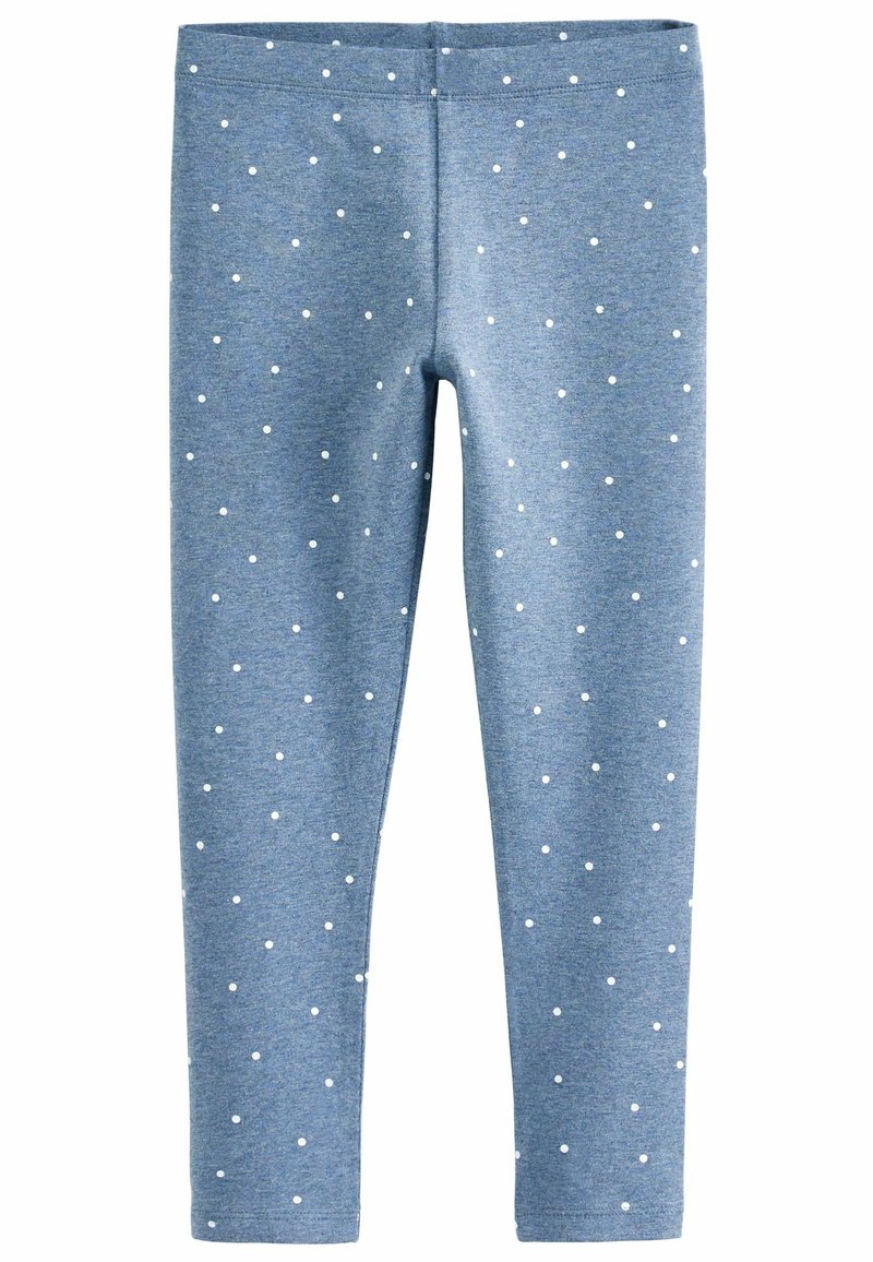 Next ANIMAL PRINT - Leggings - denim blue marl spot print