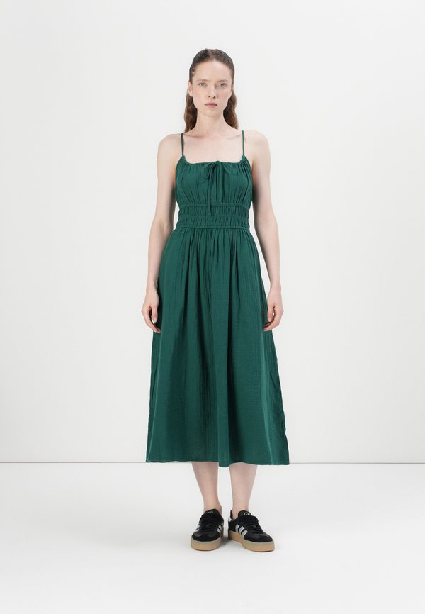 TIE FRONT MAXI  - Day dress - rain forest