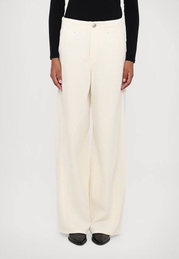 TAILORED SOFIE FULL LENGTH - Wide Leg - ecru