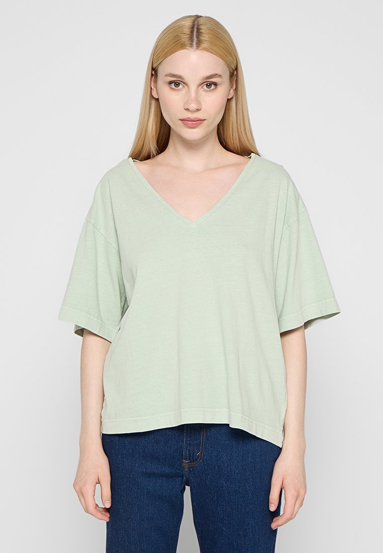 G-Star T-shirt basic mintgroen