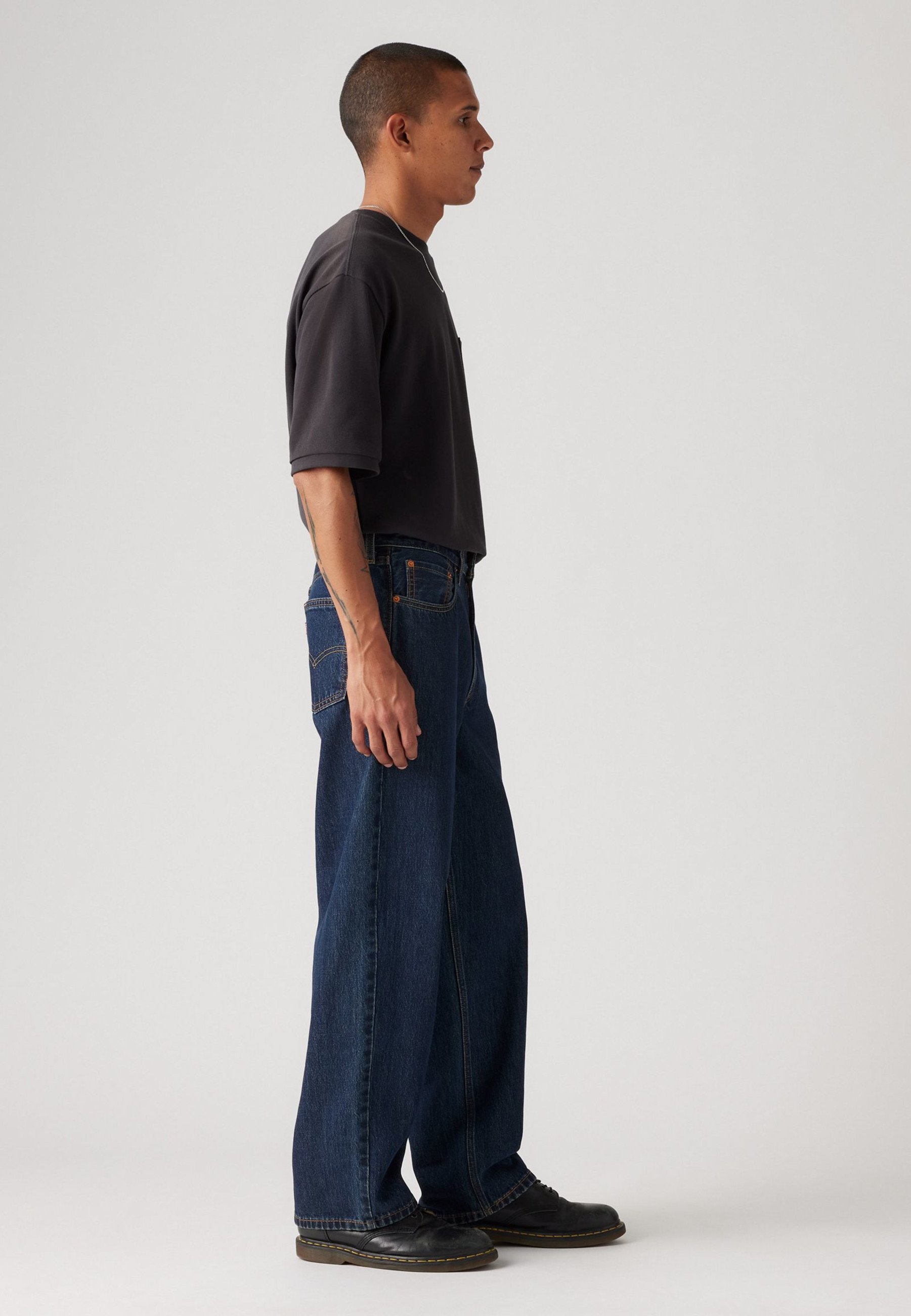 Levi's® 578® BAGGY - Baggy Jeans - rinse crusader/dark-blue denim