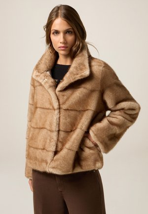Winterjacke - beige