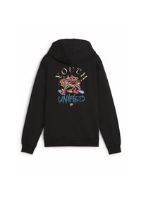 Puma DOWNTOWN GRAPHIC - Jersey con capucha - black
