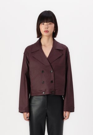 OBJMATTHIE JACKET  - Lett jakke - cabernet