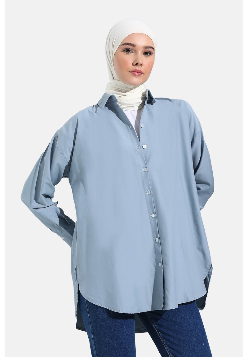 Modanisa Blue Modanisa Hemdbluse - sky blue/hellblau - Zalando.de
