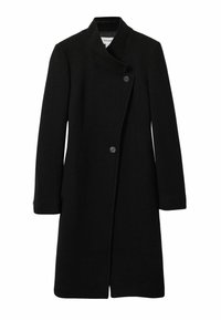 REGULAR FIT - MAUDEBLEND LONGLINE DOUBLE-BREASTED  - Abrigo corto - black