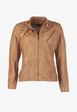 JCC Lederjacke - cognac