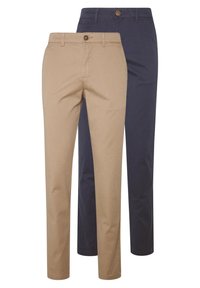 JJIMARCO JJDAVE 2 PACK - Chino - beige/navy blazer