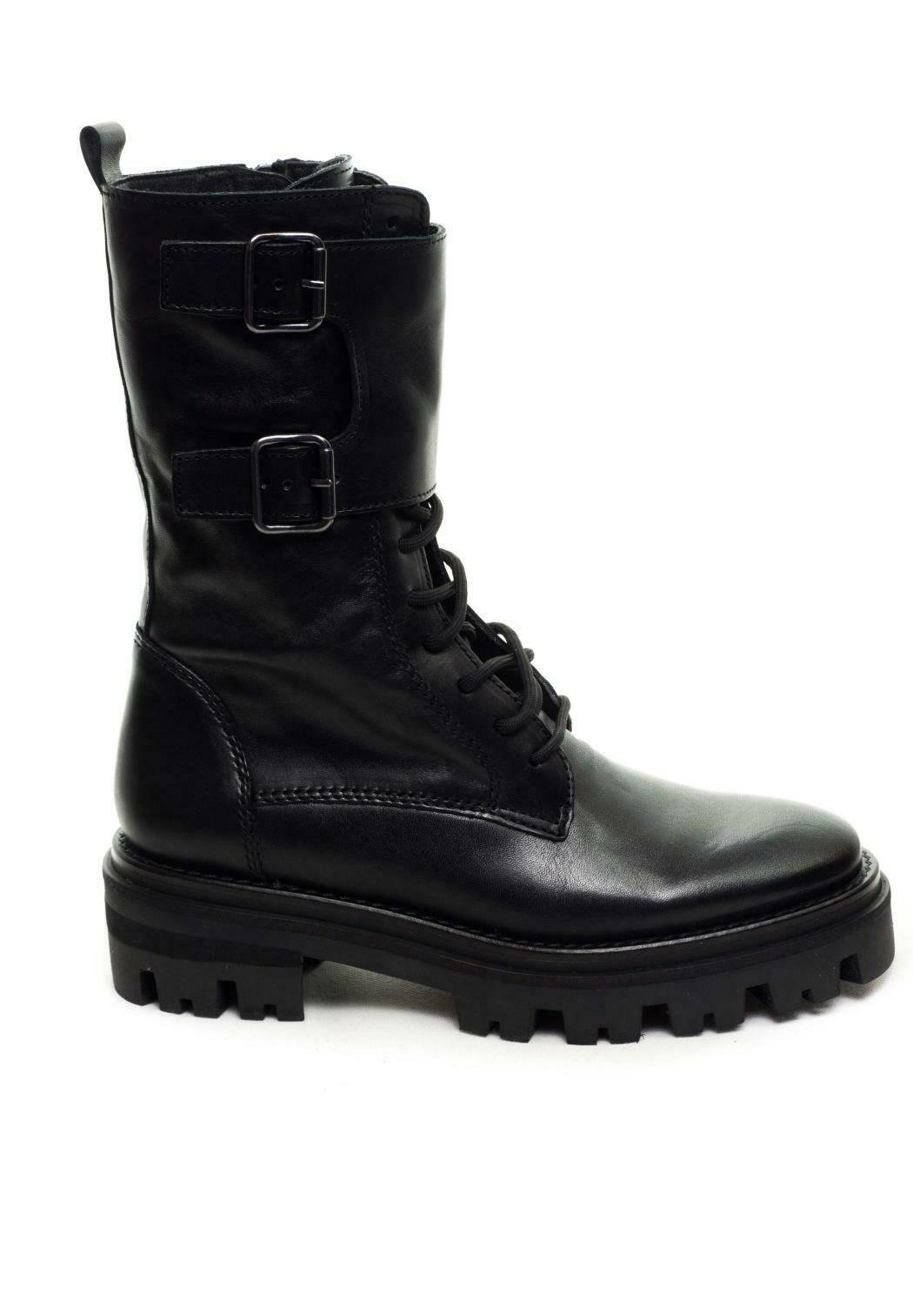 Alpe BOTAS MILITAR NEGRAS - Botines con cordones - black/negro - Zalando.es