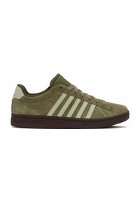 K-SWISS Court Tiebreak II SDE - Sneakers - burnt olive black coffee alfalfa