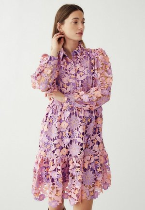 Marškininė suknelė - lilac mix