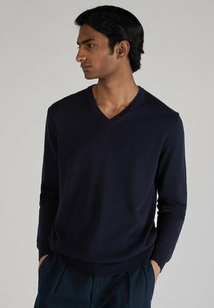 Slowear ZANONE - Maglione - blu navy