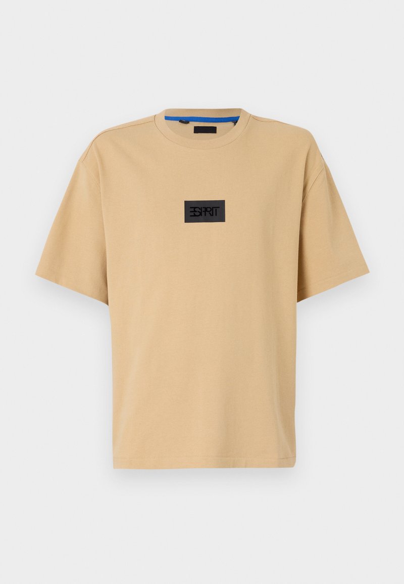 Esprit T-shirt basic zandkleur