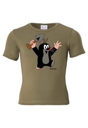 LOGOSHIRT T-SHIRT DER KLEINE MAULWURF - T-shirt con stampa - oliv