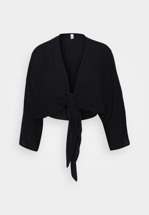 ONLY Petite ONLCHIARA KNOT - Blouse - black