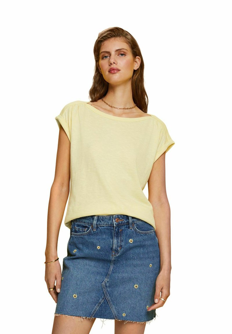 Esprit TShirt basic light yellow/hellgelb Zalando.de