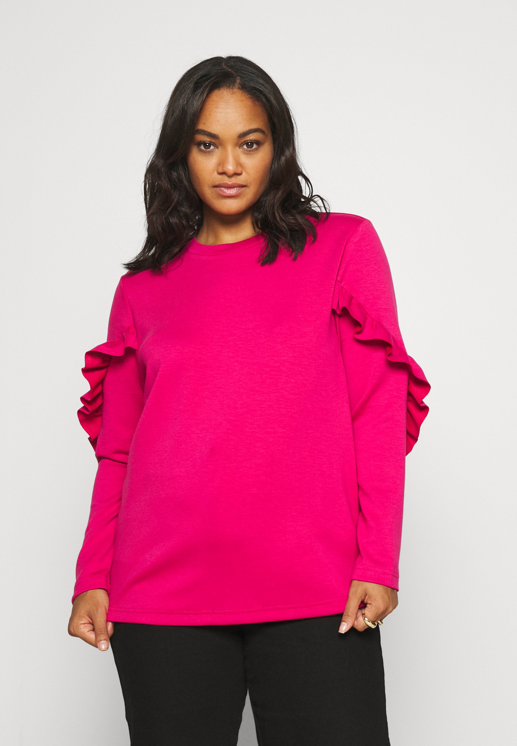 CAPSULE by Simply Be FRILL SLEEVE 
