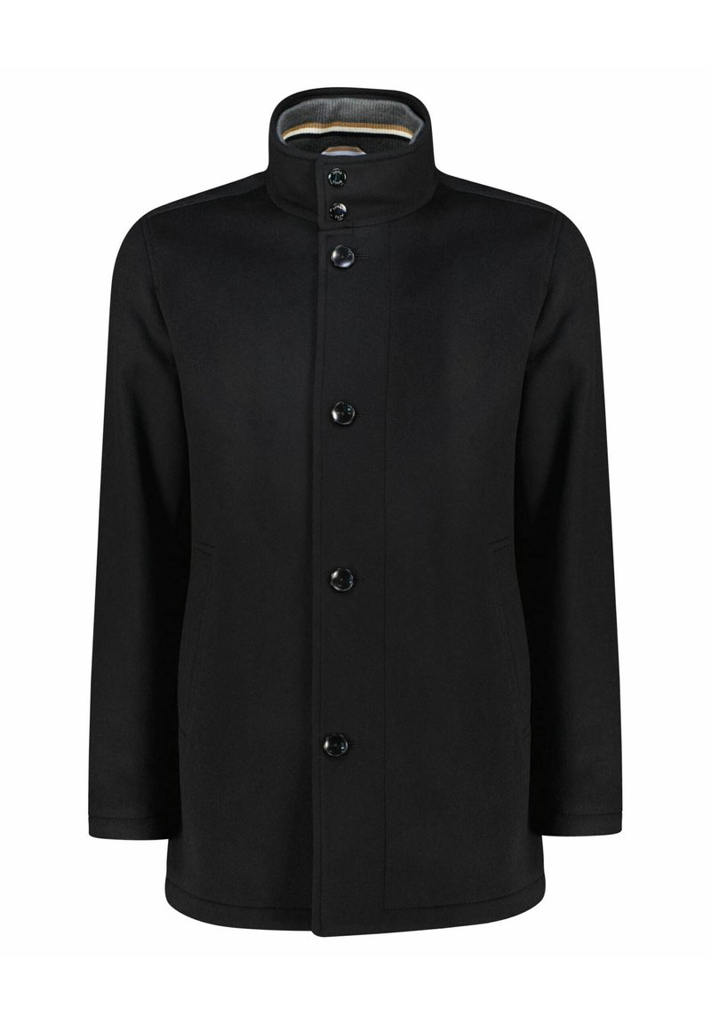 Boss Mantel zwart