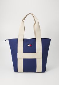Tommy Jeans - RETRO COOL TOTE UNISEX - Tote bag - blue Thumbnail Image 1