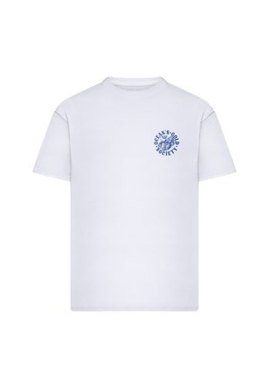 Mister Tee, OCEANS GOLD OVERSIZE TEE - Triko s potiskem - white