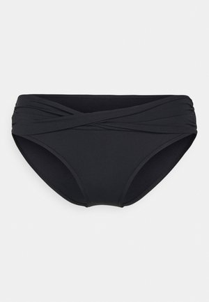 COLLECTIVE TWIST BAND HIPSTER - Bikini bottoms - black