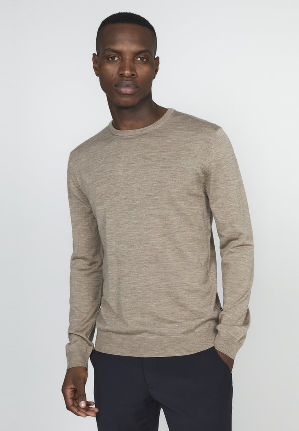 MARGRATE - Strickpullover - khaki melange