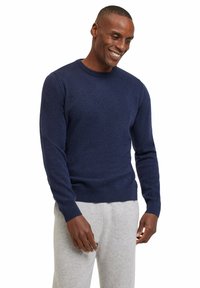 FALKE Basic Lambswool Crew - Trui - space blue