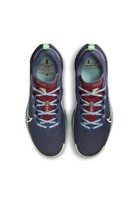 Nike Performance REACT TERRA KIGER 9 - Scarpe da trail running - thunder blue vapour green light armoury blue summit white