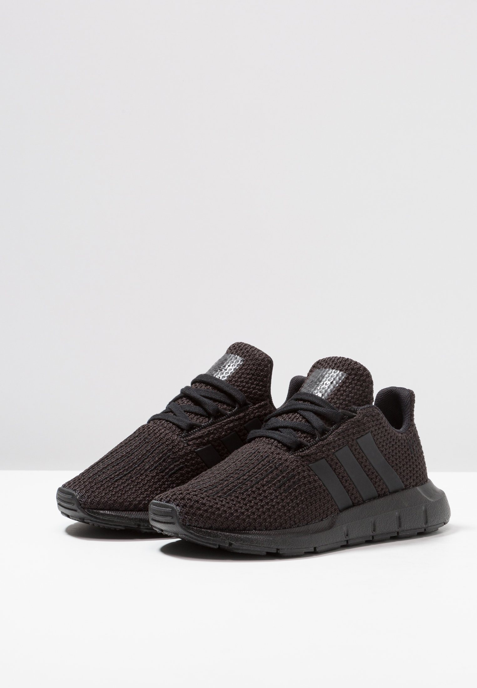 adidas black swift run trainers