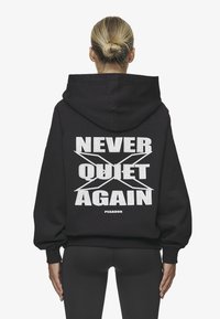 Pegador BELLY OVERSIZED HOODIE - Felpa - washed black
