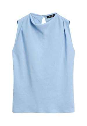Massimo Dutti, FLOWING, jasnoniebieski
