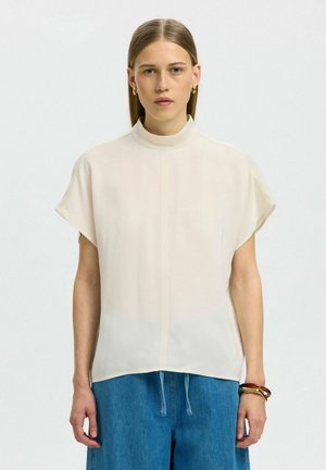 Selected Blouse - egret