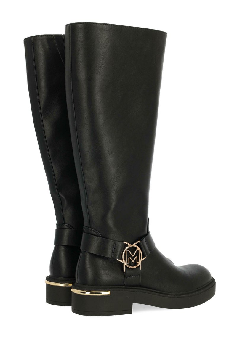 Bottes Motardes XX By Mexx - Cuir Et Daim Noir - Taille 37,5/38 - État Comme Neuf - Occasion