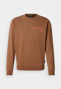 LEFT CHEST LOGO - Sweatshirt - soft silt