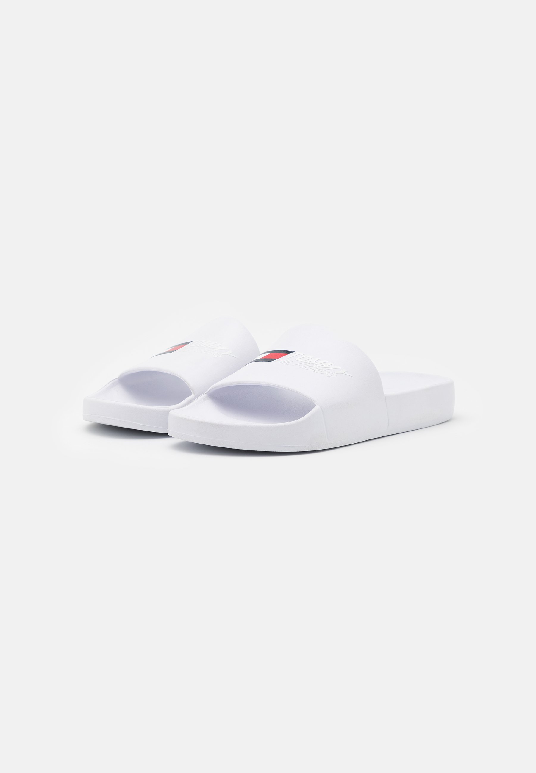 Tommy Hilfiger POOL SLIDE - Chanclas de baño - white/blanco - Zalando.es