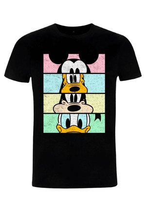 DISNEY CLASSICS MICKEY CLASSIC - CREW CROP - Print T-shirt - black
