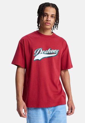 OLD FASHION - T-shirt imprimé - rqn brick red