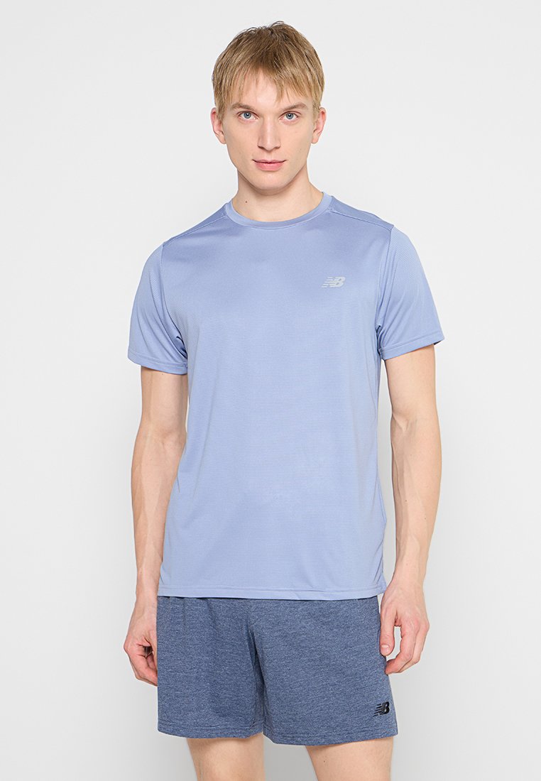 New Balance Sport T-shirt lichtblauw New Balance Sport T-shirt lichtblauw